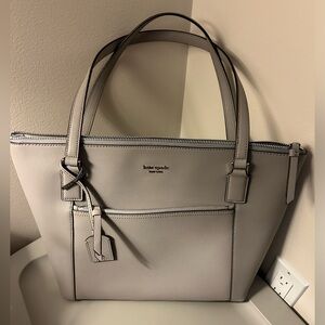 Kate Spade Light Gray Tote